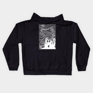 Starry Factory Night Kids Hoodie